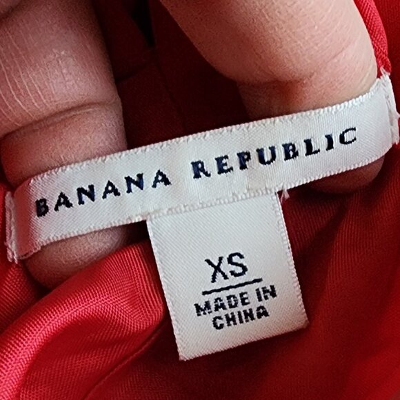 Banana Republic Fuchsia Criss Cross Back Sleeveless Shift Dress Size XS - Picture 14 of 16